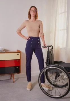 Anna Field Stoffhose - Dark Blue -Anna Field c3967a92b27545ab89c7e7f0af967140