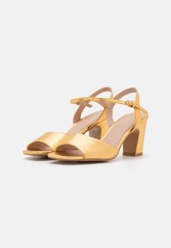 Anna Field LEATHER - Riemensandalette - Gold 10 Anna Field LEATHER - Riemensandalette - Gold -Anna Field c3f758e431724685a160139e20386282