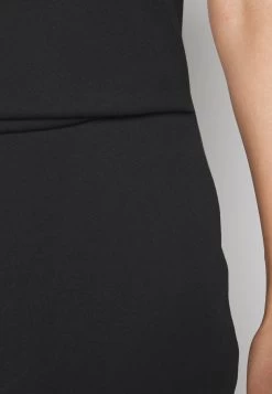 DRAPPED NECKLINE SMART BODYCON SLEEVELESS MINI DRESS - Jerseykleid - Black -Anna Field c5a8b3e2405f4b72b874a59f71d5803b