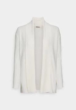 Anna Field RIBBED FOLD COLLAR - Strickjacke - Black -Anna Field c6defb08ae114454b2267c0a4f0c24fa