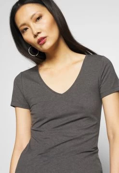 Anna Field 3 PACK - T-Shirt Basic - Black, White -Anna Field c7a6b2b345ee483ca979cbe4d3dc88bc