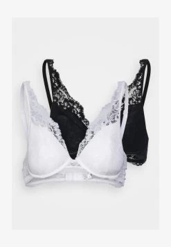 Anna Field 2 PACK - Bügel BH - Black/white -Anna Field cb5628af92a24d64b99f893982454aa3