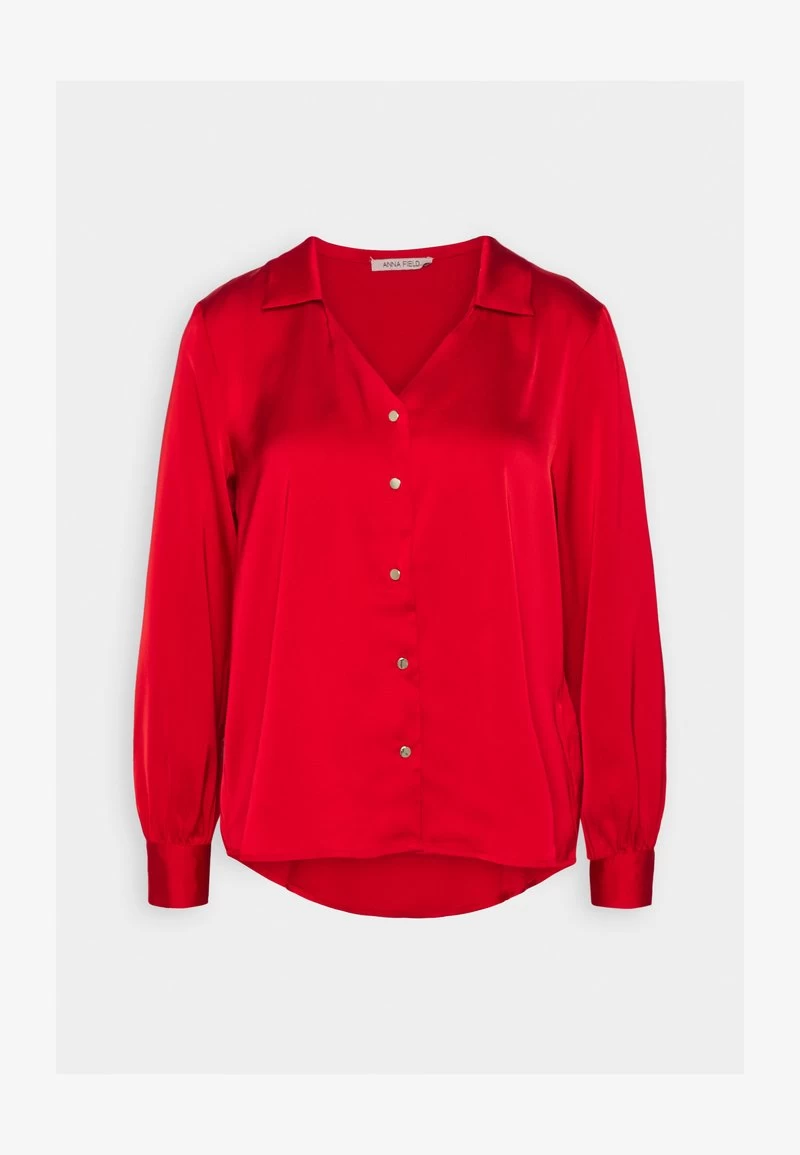 Anna Field Hemdbluse - Red 6 Anna Field Hemdbluse - Red – Bild 4