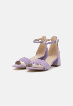 Anna Field LEATHER - Riemensandalette - Lilac -Anna Field d6b328f59bc1420f8ea2fbfa20620e88
