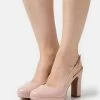 Anna Field Plateaupumps - Light Pink -Anna Field db12fefd0adb4cd393cdf02e8ec4a385