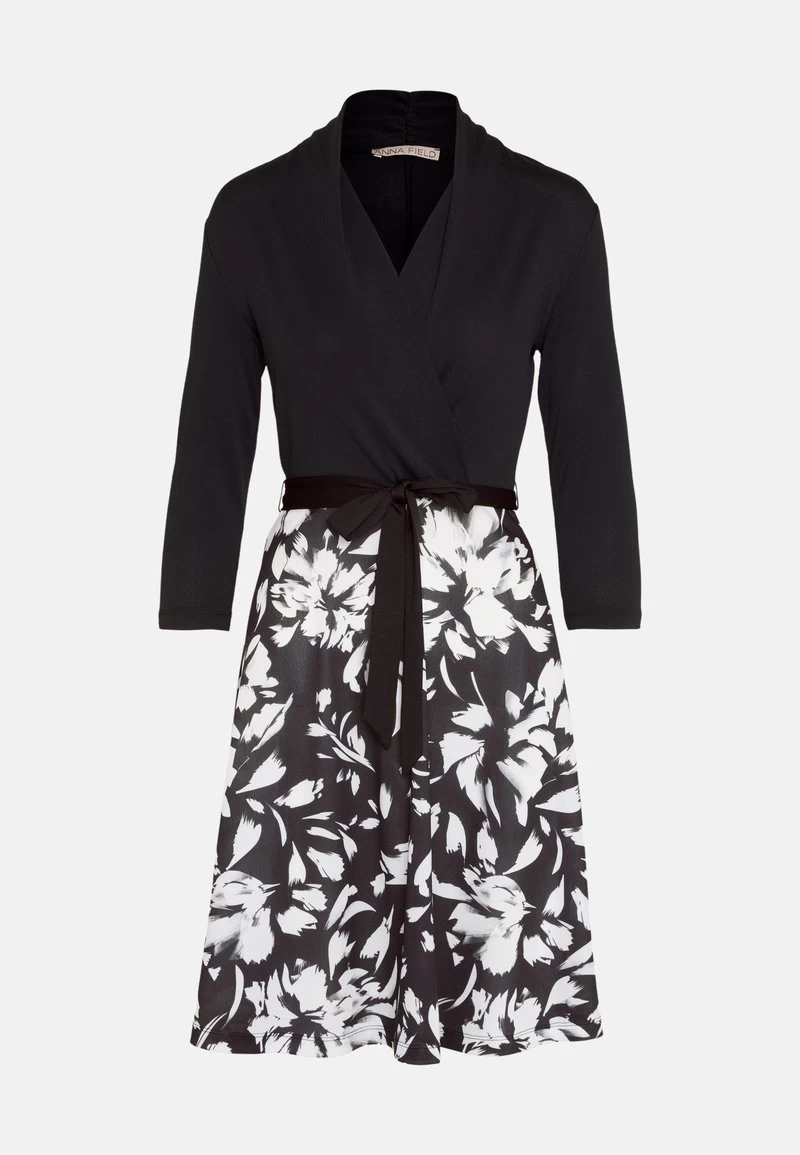 Anna Field Jerseykleid - Black/white 7 Anna Field Jerseykleid - Black/white – Bild 5