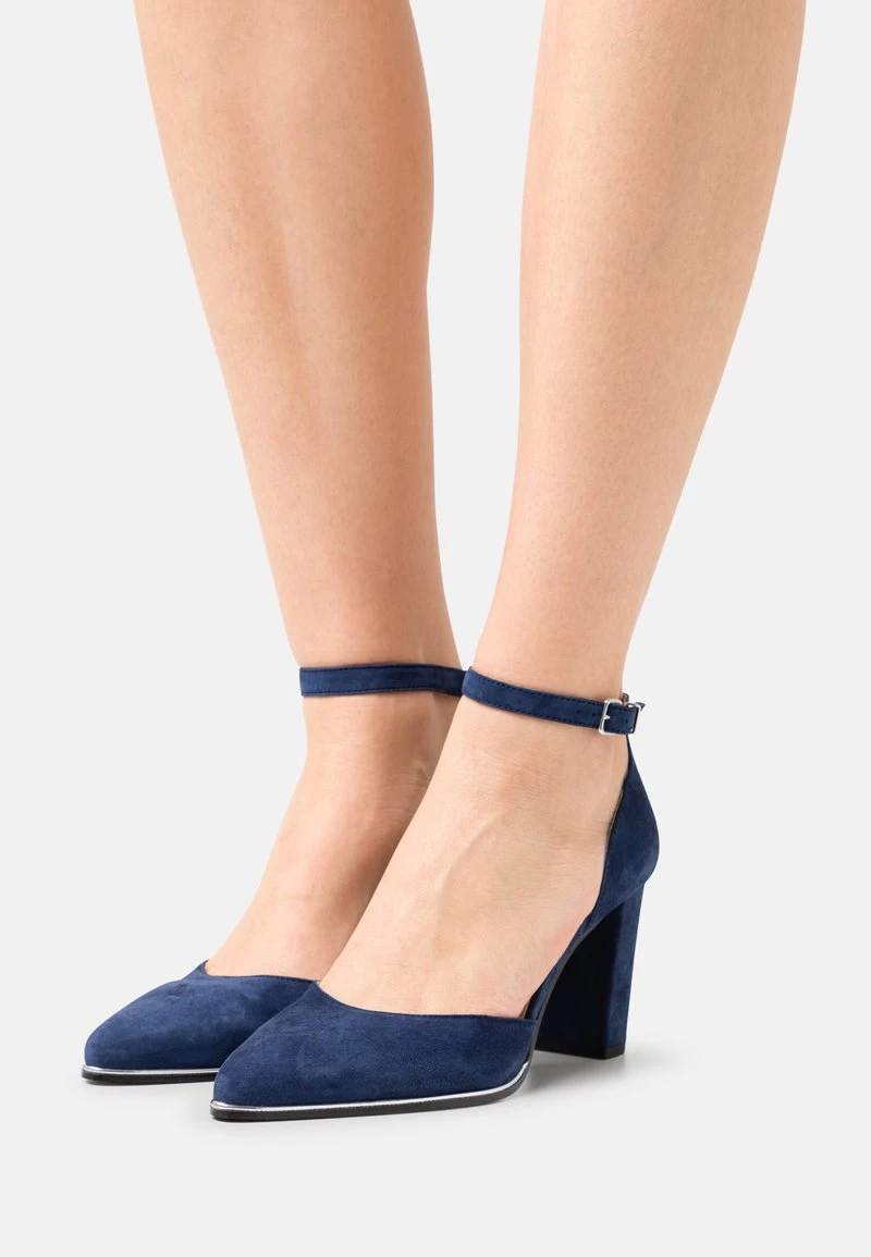 Anna Field LEATHER - Pumps - Dark Blue 3 Anna Field LEATHER - Pumps - Dark Blue