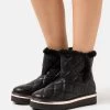 Anna Field WINTER BOOT - Plateaustiefelette - Black -Anna Field df0172c6b616422e8819079611ad9db8