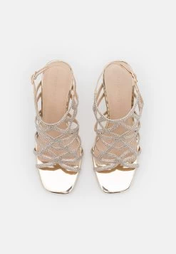 Anna Field LEATHER - High Heel Sandalette - Gold -Anna Field e2e0fb85ec4a42d49185f45641718138