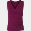 Anna Field Top - Dark Red -Anna Field e53dc582ee37481f9bdd0177518a8ed5