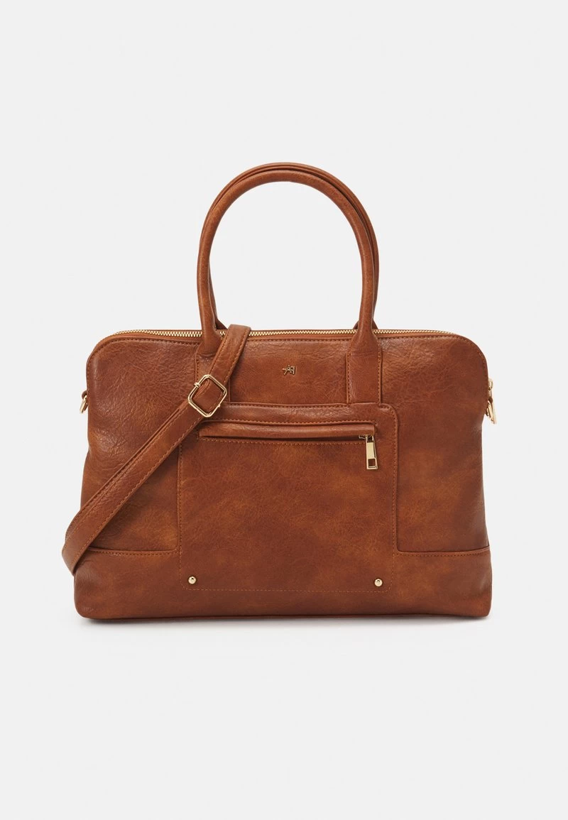 Anna Field Notebooktasche - Cognac 3 Anna Field Notebooktasche - Cognac