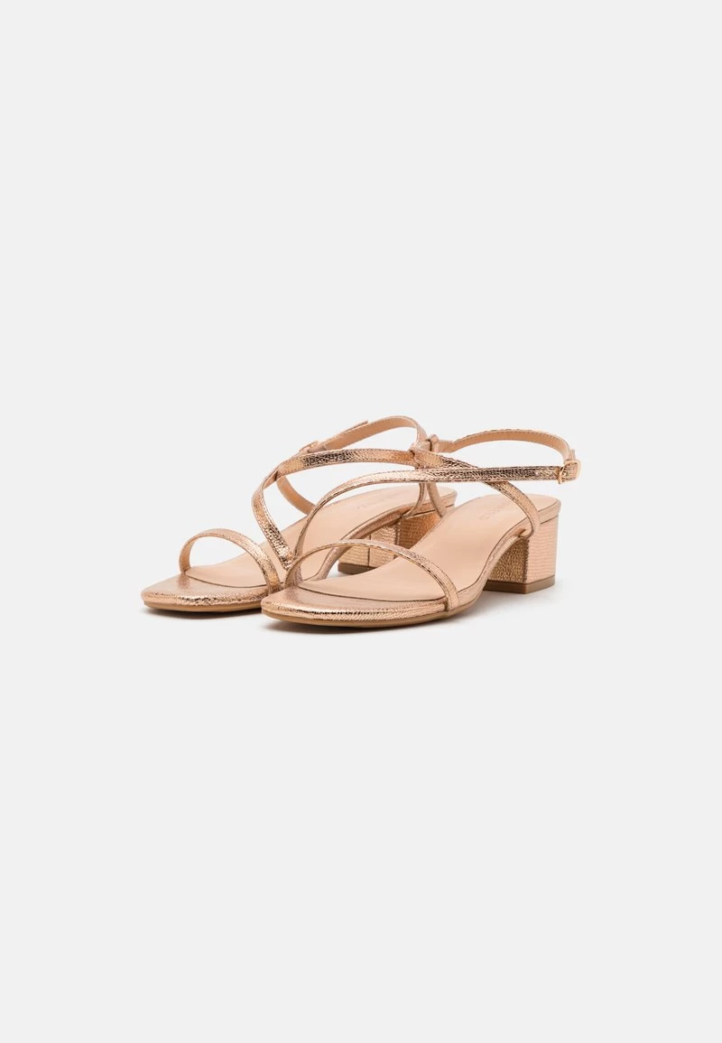 Riemensandalette - Rose Gold Coloured 5 Riemensandalette - Rose Gold Coloured – Bild 3