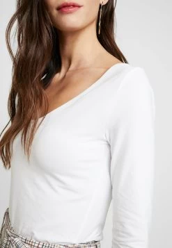 Anna Field BASIC - Langarmshirt - White -Anna Field fcc511c22d3f4a97be73cf6e55e97d11