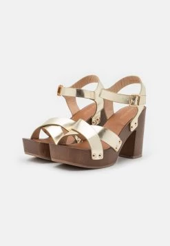 Anna Field Clogs - Gold 10 Anna Field Clogs - Gold -Anna Field ff41231fdd49444ba2f8376bb6e84763